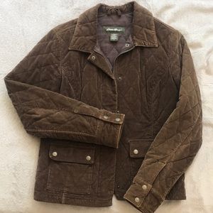 Womens Eddie Bauer corduroy jacket size S